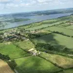 Broccoli Bottom from the air