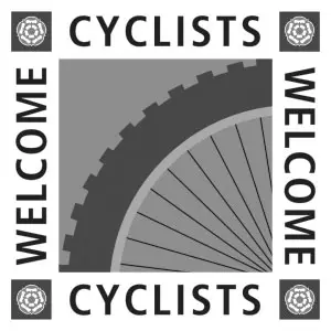Cyclists are welcome at Broccoli Bottom Cyclists are welcome at Broccoli Bottom